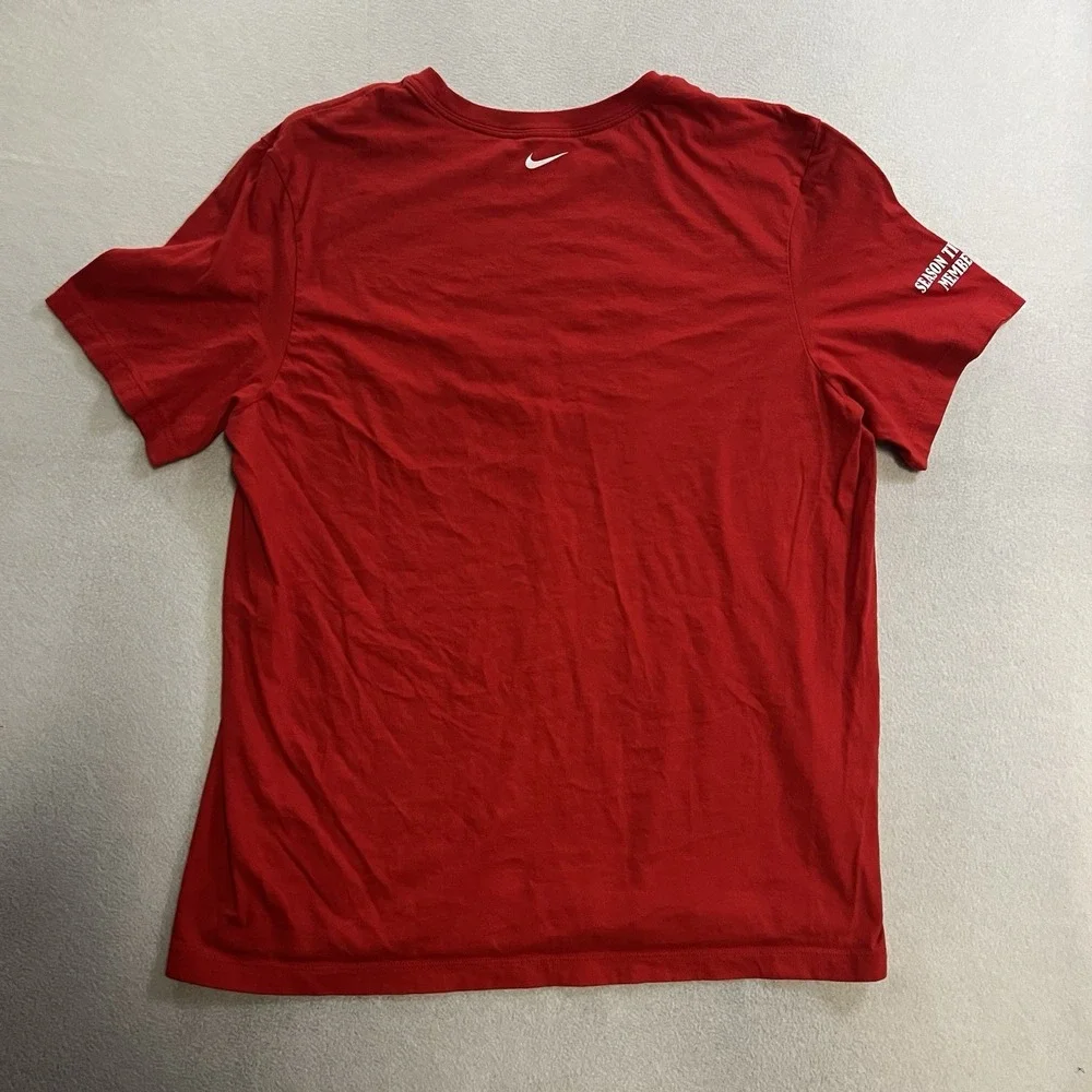 SDSU Aztecs Nike T-Shirt Men's Size XL Red Short Sleeve Football San Diego State